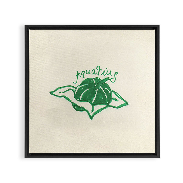 aquarius tomato Framed Canvas Print Gallery Image 1