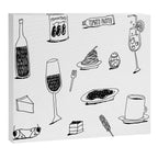 dinner + dessert Canvas Print Gallery Image 6
