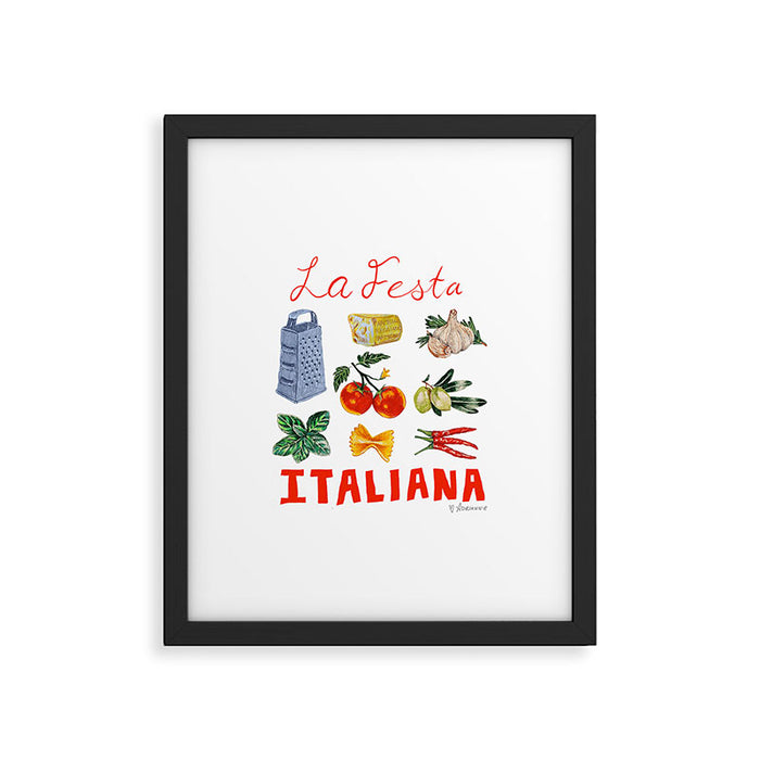 La Festa Italiana Framed Art Print Gallery Image 1