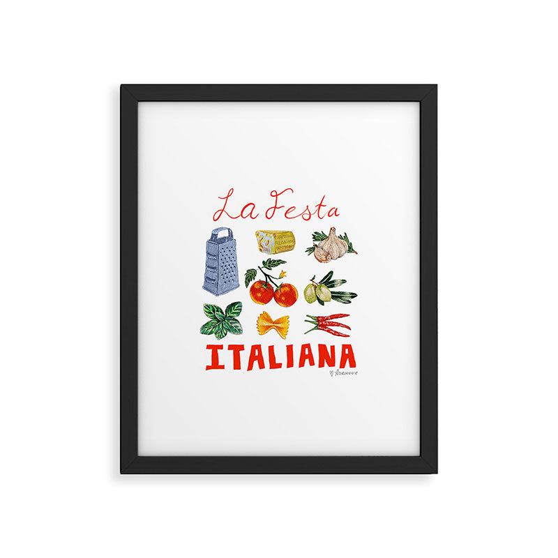 La Festa Italiana Framed Art Print Gallery Image 6