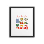 La Festa Italiana Framed Art Print Gallery Image 6