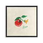 leo tomato Framed Canvas Print Gallery Image 3