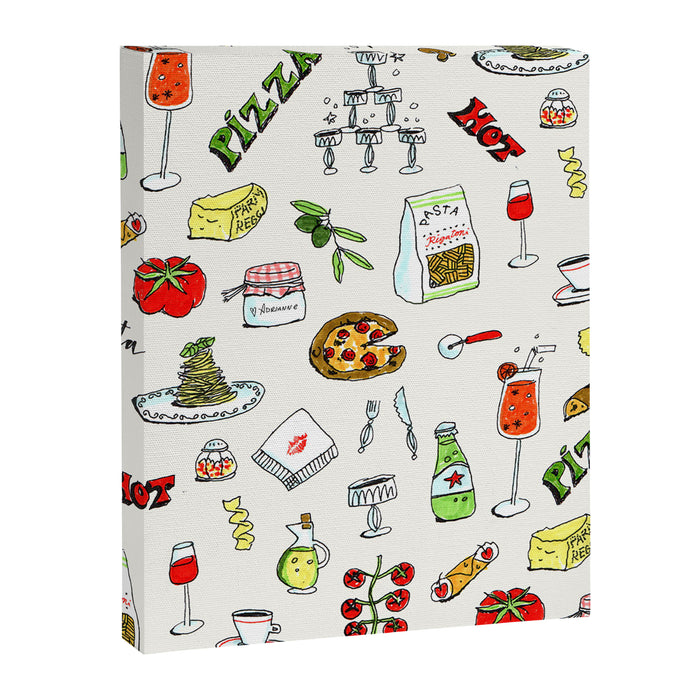 Pizza Party Canvas Print Gallery Image 1