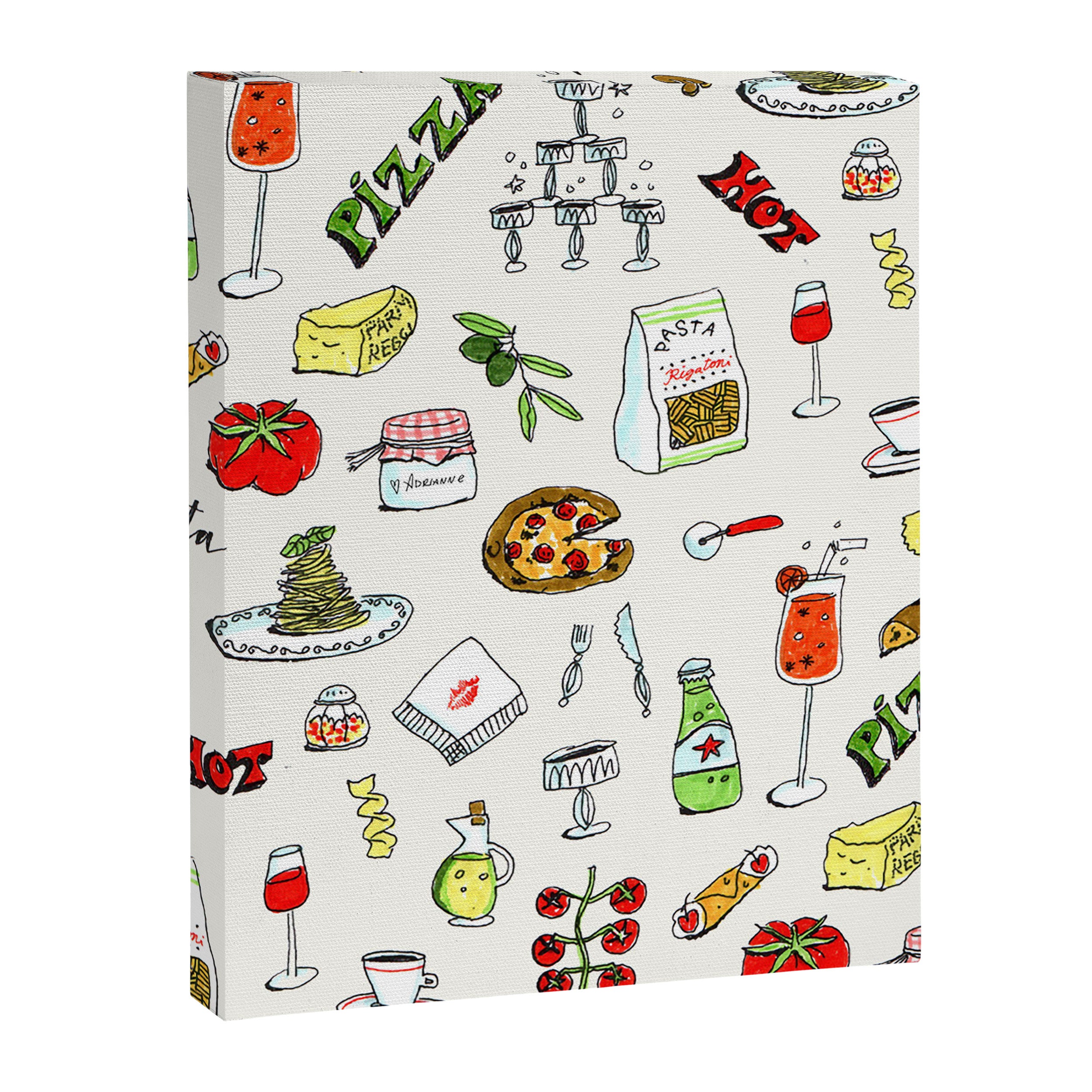 Pizza Party Canvas Print Gallery Image 8