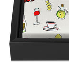 Pizza Party Framed Canvas Print Gallery Image 3