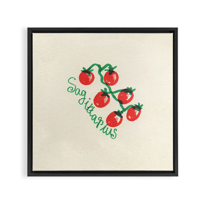 sagittarius tomato Framed Canvas Print Gallery Image 3