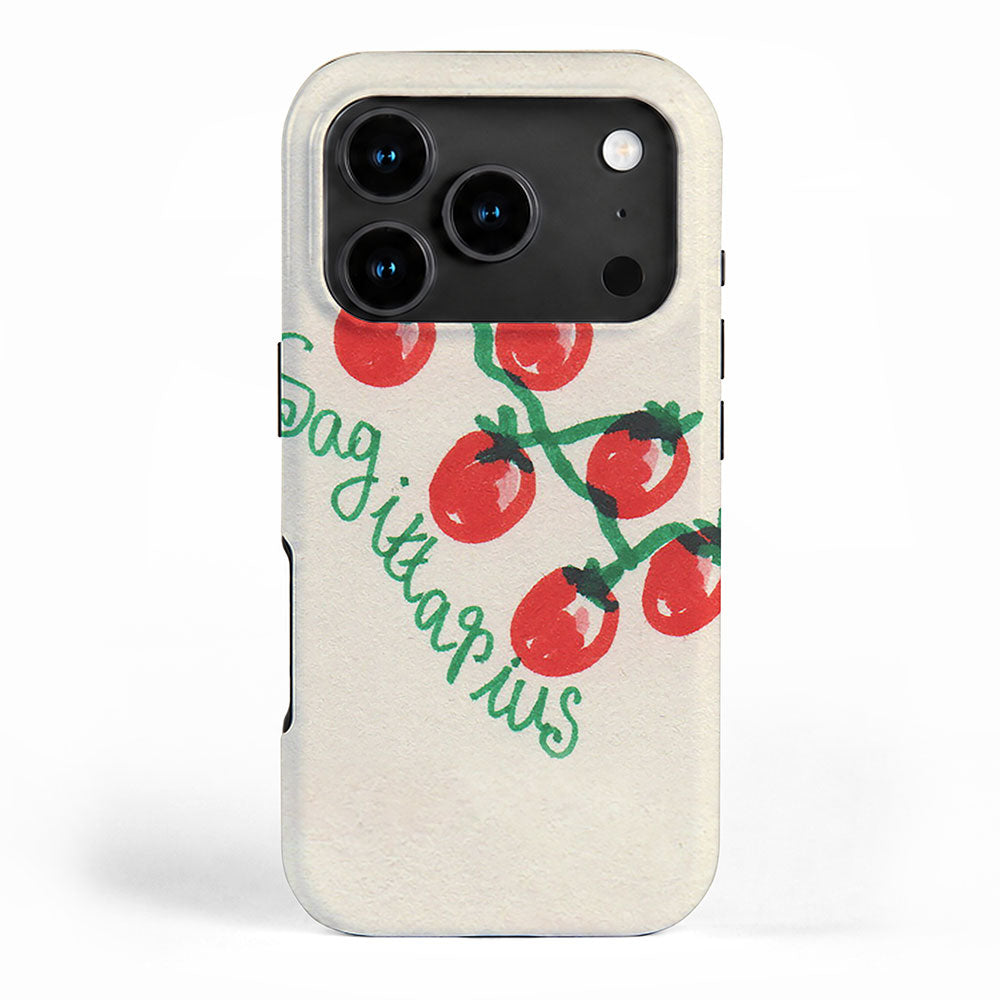 sagittarius tomato iPhone Case Gallery Image 1