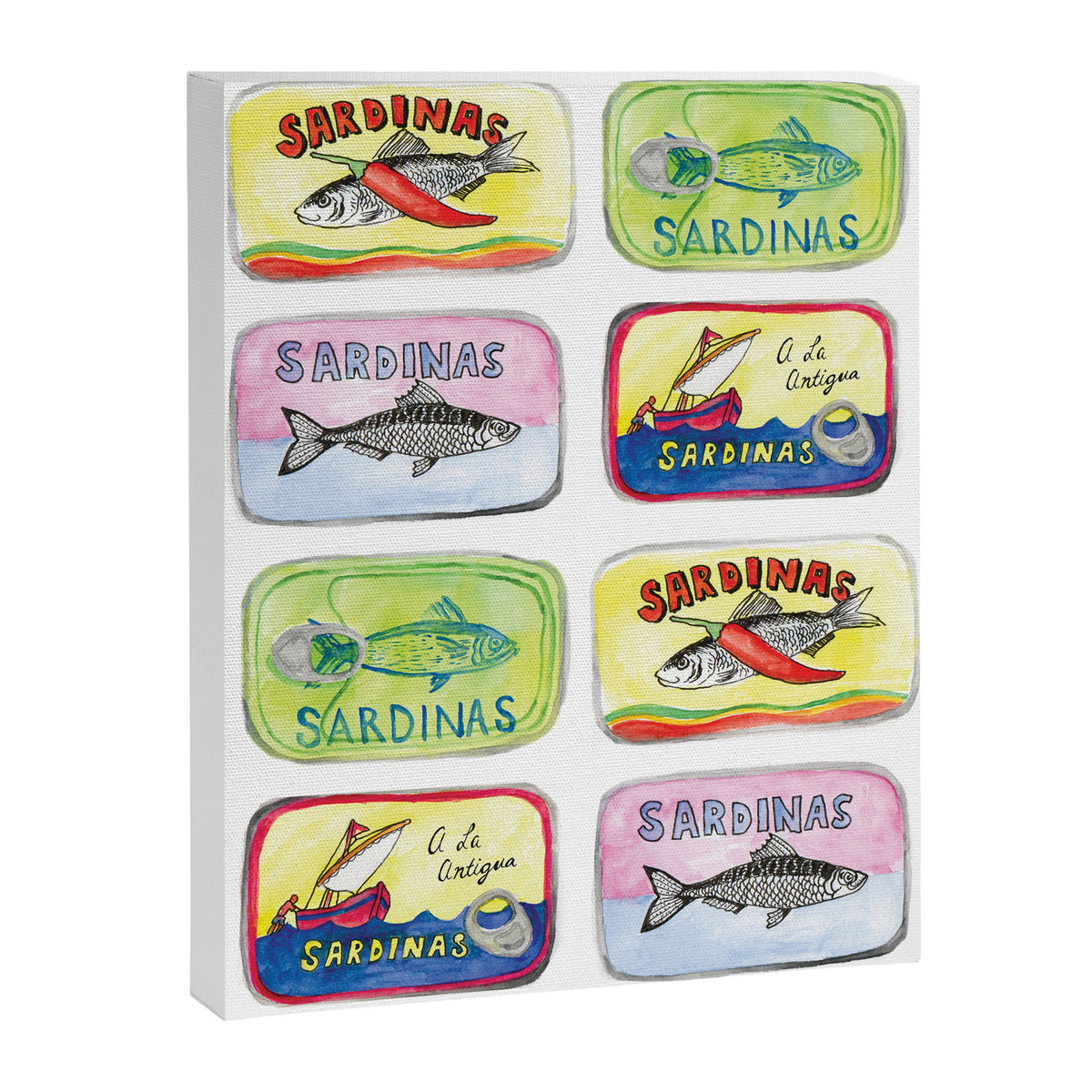 Sardinas Canvas Print Gallery Image 6