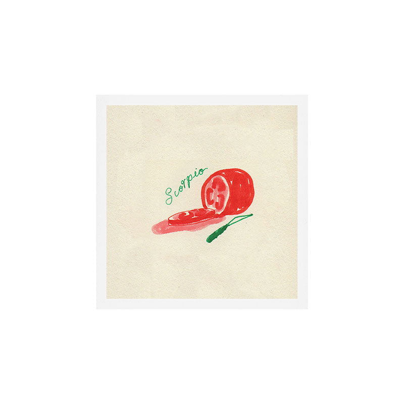 scorpio tomato Art Print Gallery Image 1