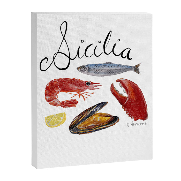 Sicilia Canvas Print Gallery Image 1