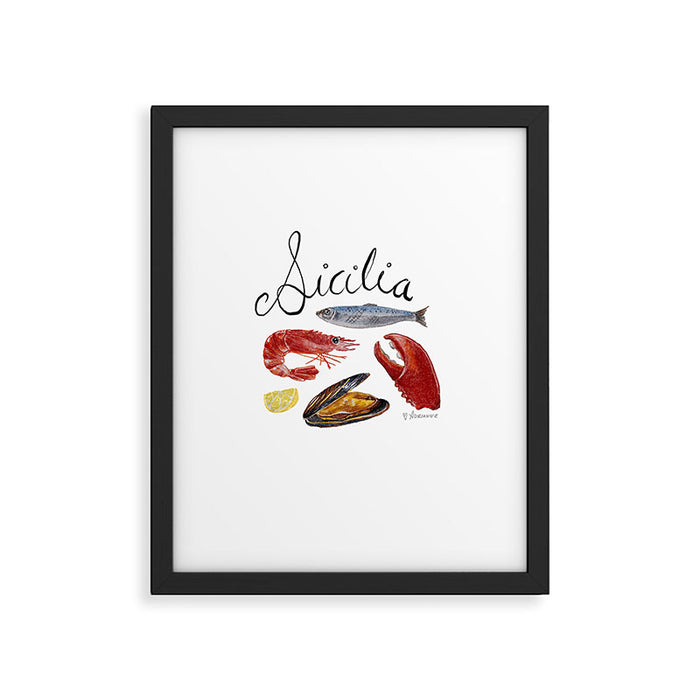Sicilia Framed Art Print Gallery Image 1