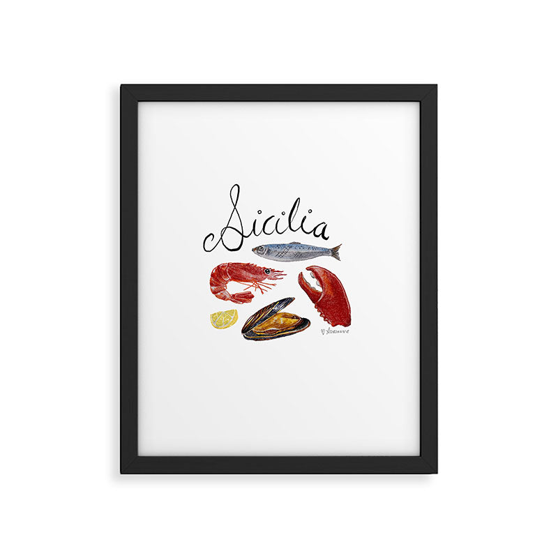 Sicilia Framed Art Print Gallery Image 4