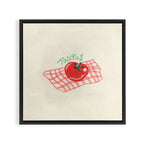 taurus tomato Framed Canvas Print Gallery Image 3