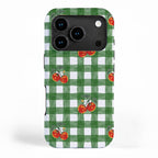 Tomato Gingham iPhone Case Gallery Image 1
