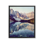 Moraine Lake Reflection Framed Canvas Print Gallery Image 6