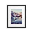 Moraine Lake Reflection Framed Art Print Gallery Image 5