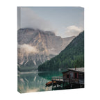 Mountain Lake Cabin Retreat Canvas Print Gallery Image 6