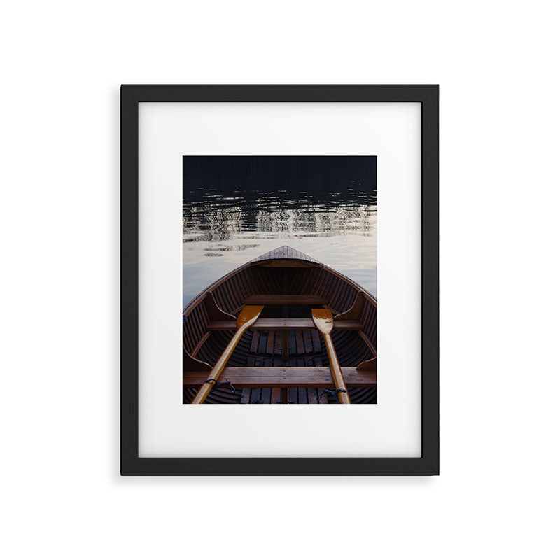 No where to row Framed Art Print