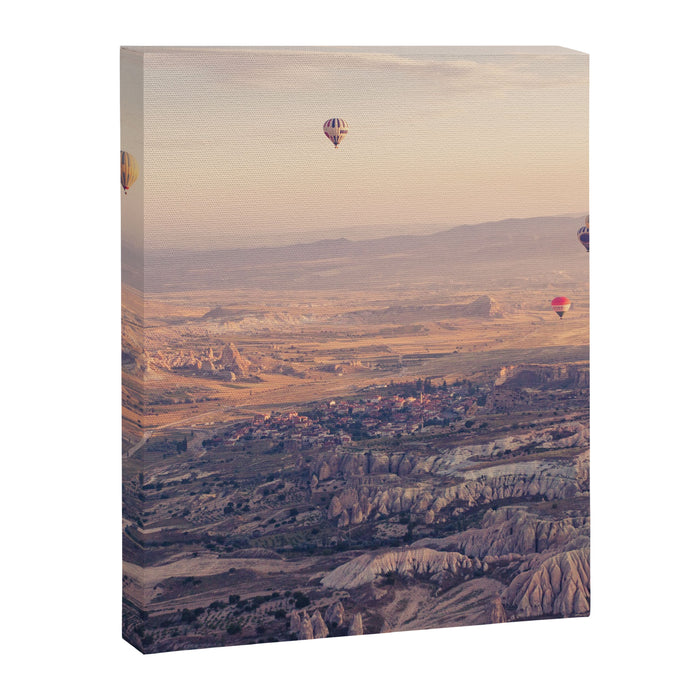 Sunrise Hot Air Balloon Flight Canvas Print Gallery Image 1