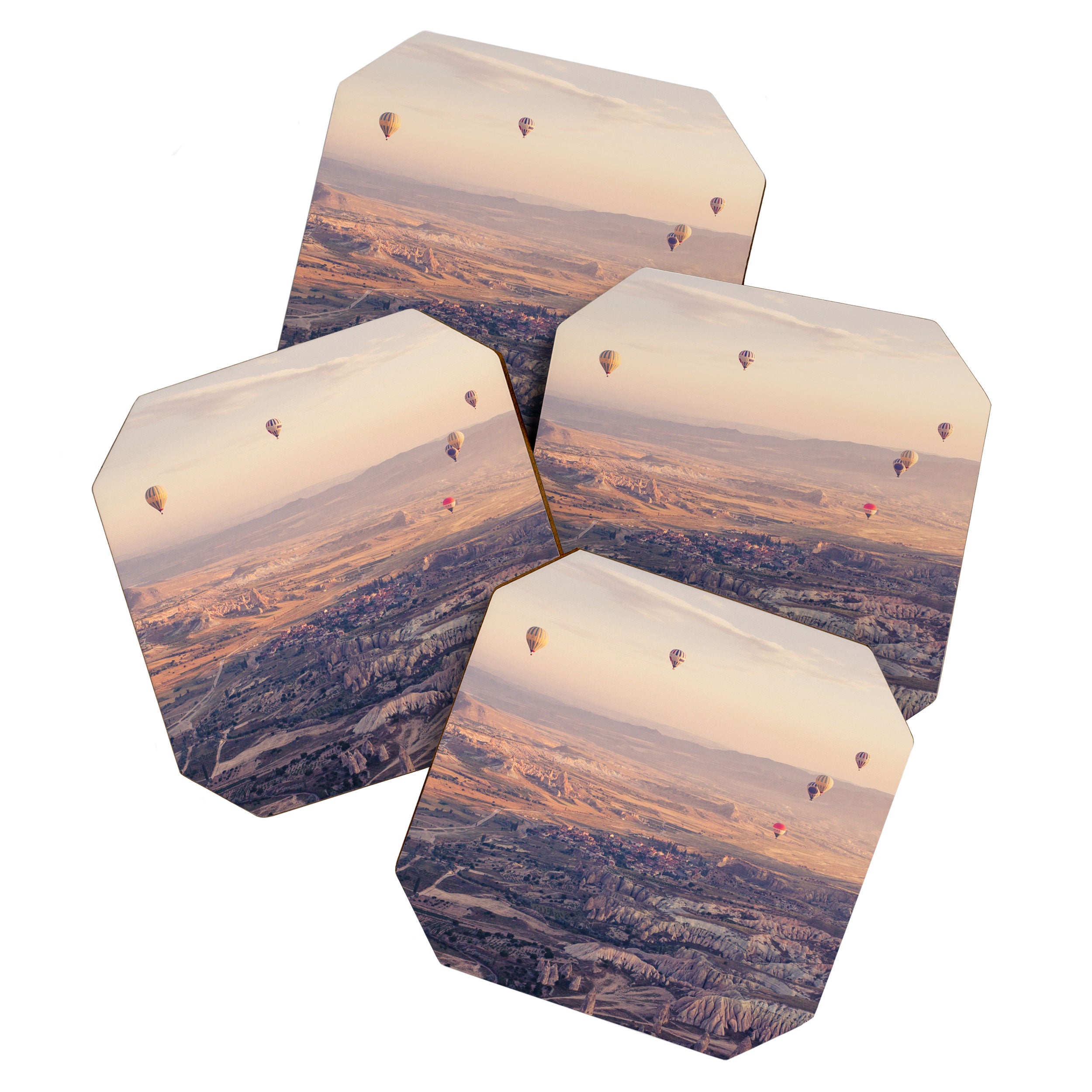 Sunrise Hot Air Balloon Flight Coaster Gallery Image 1
