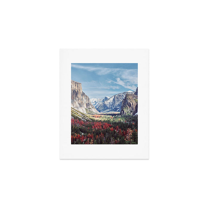 Tunnel View Yosemite Valley Art Print Gallery Image 1