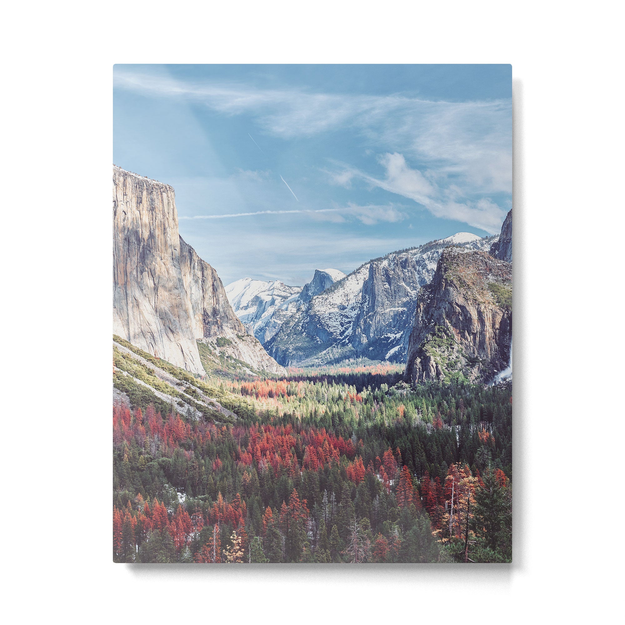 Tunnel View Yosemite Valley Metal Print Gallery Image 4