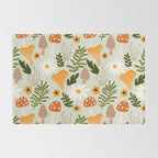 Woodland Mushroom Pattern Rug Gallery Image 2