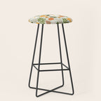 Woodland Mushroom Pattern Stool Gallery Image 1