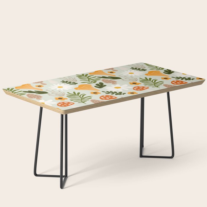 Woodland Mushroom Pattern Coffee Table Gallery Image 1