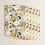 Woodland Mushroom Pattern Wrapping Paper Gallery Image 3