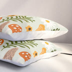 Woodland Mushroom Pattern Pillow Sham Gallery Image 3