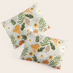 Woodland Mushroom Pattern Pillow Sham Gallery Image 3