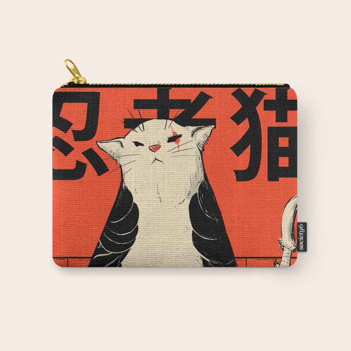 Neko ninja 2 Carry All Pouch Gallery Image 1