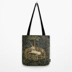 The Unicorn Rests in a Garden (from the Unicorn Tapestries) Tote Bag Gallery Image 2
