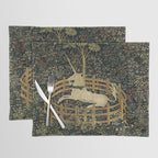 The Unicorn Rests in a Garden (from the Unicorn Tapestries) Placemat Gallery Image 1