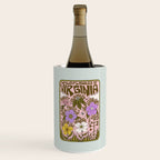 Virginia Wildflowers Wine Chiller Gallery Image 1