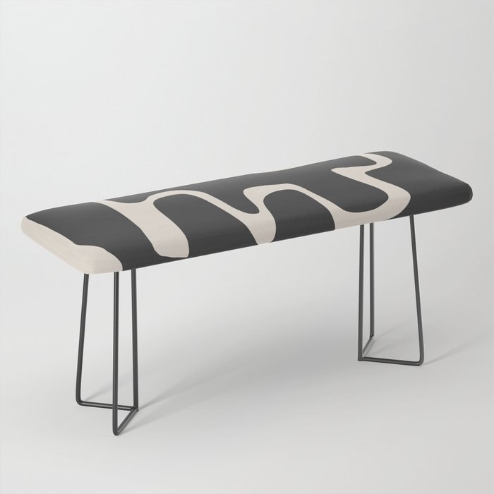Modern Abstract Shapes 17 Bench Gallery Image 1
