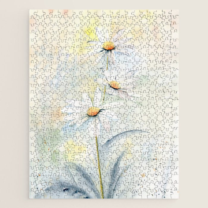 White Daisies Jigsaw Puzzle Gallery Image 1