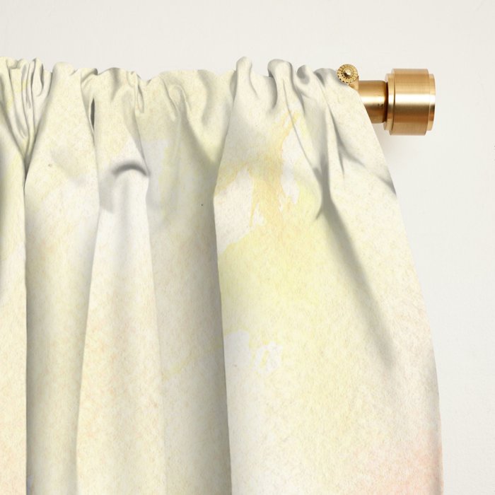 White Daisies Window Curtain Gallery Image 2