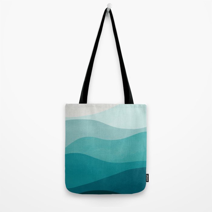Ocean Waves Tote Bag Gallery Image 2