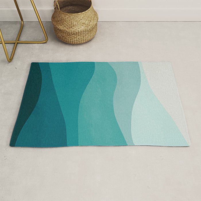 Ocean Waves Rug Gallery Image 1