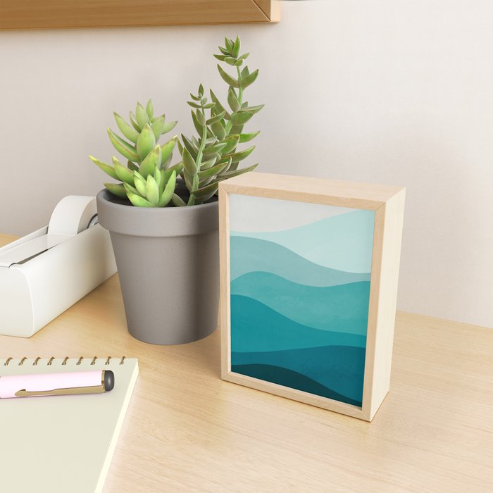 Ocean Waves Mini Art Print Gallery Image 2