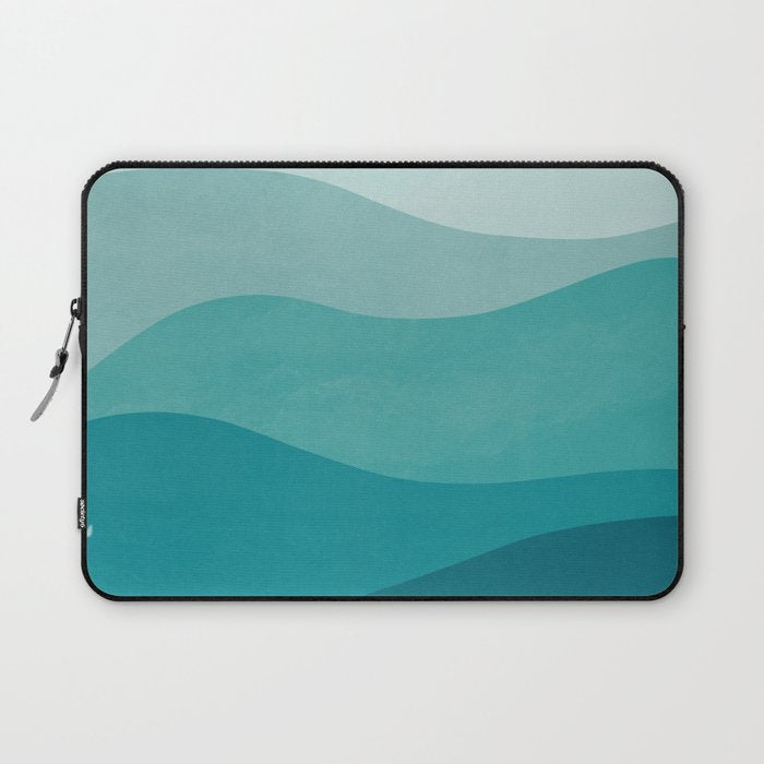 Ocean Waves Laptop Sleeve Gallery Image 1