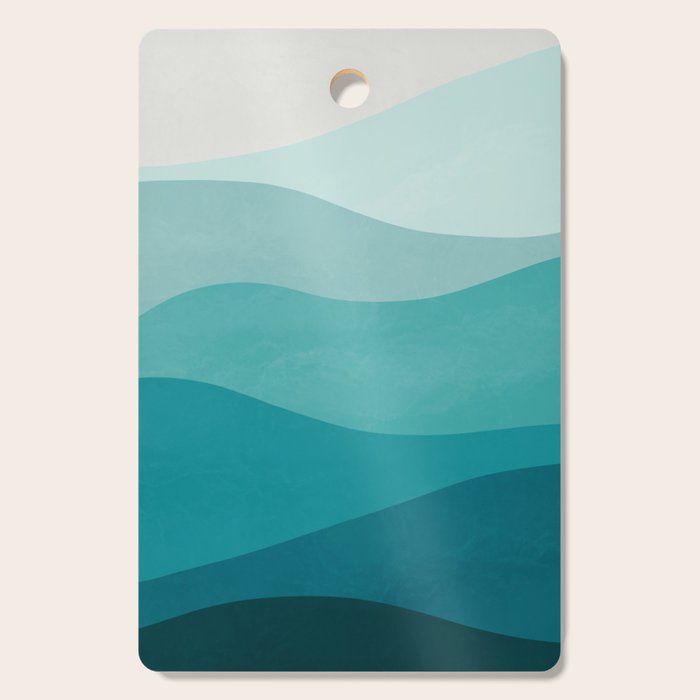 Ocean Waves Cutting Board Gallery Image 1