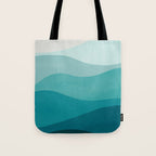 Ocean Waves Tote Bag Gallery Image 1