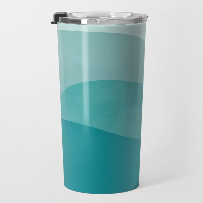 Ocean Waves Travel Mug Gallery Image 3