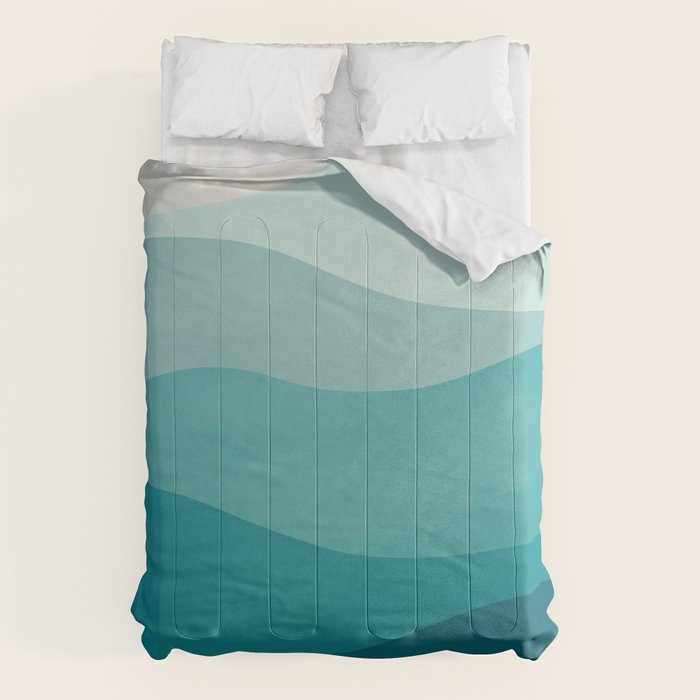 Ocean Waves Comforter Gallery Image 6