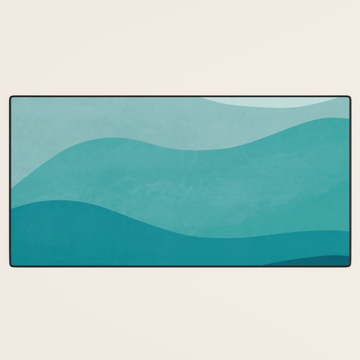 Ocean Waves Desk Mat Gallery Image 3
