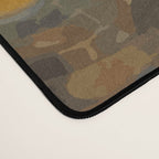 Gustav Klimt Style Dog with Geometric Patterns Desk Mat Gallery Image 4
