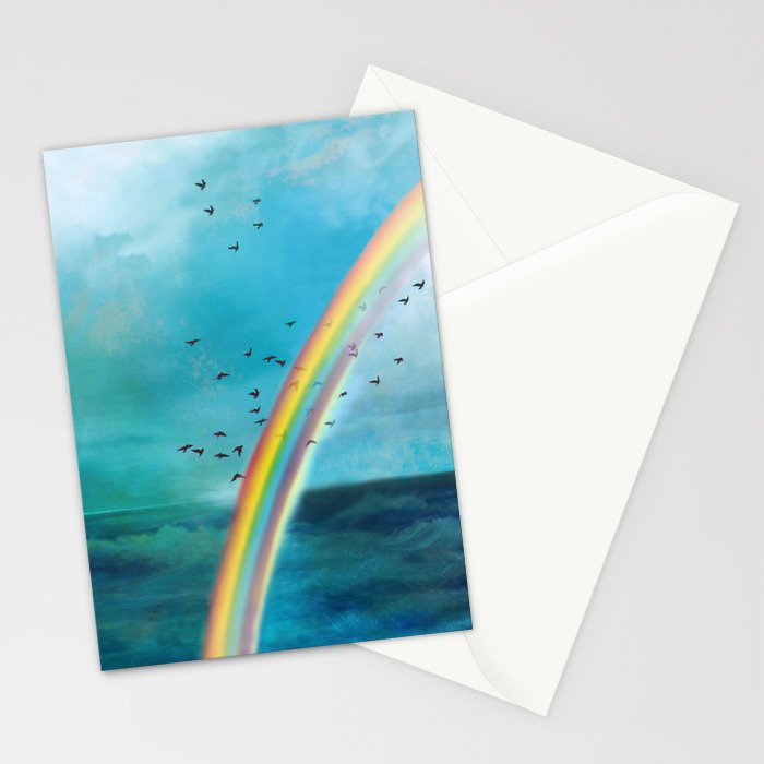 Rainbow Stationery Card Gallery Image 2